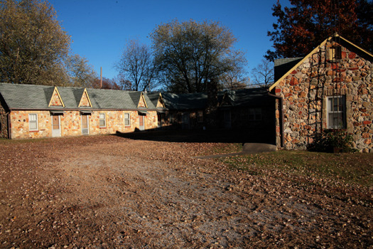 Giraffe Houses of the Ozarks